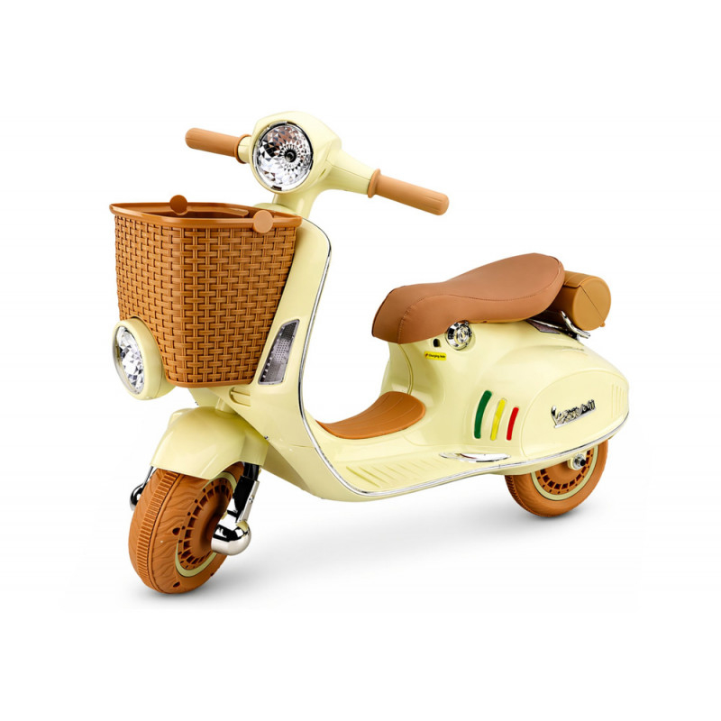 Lean Cars XW-03 Battery Scooter, 35 W, Beige
