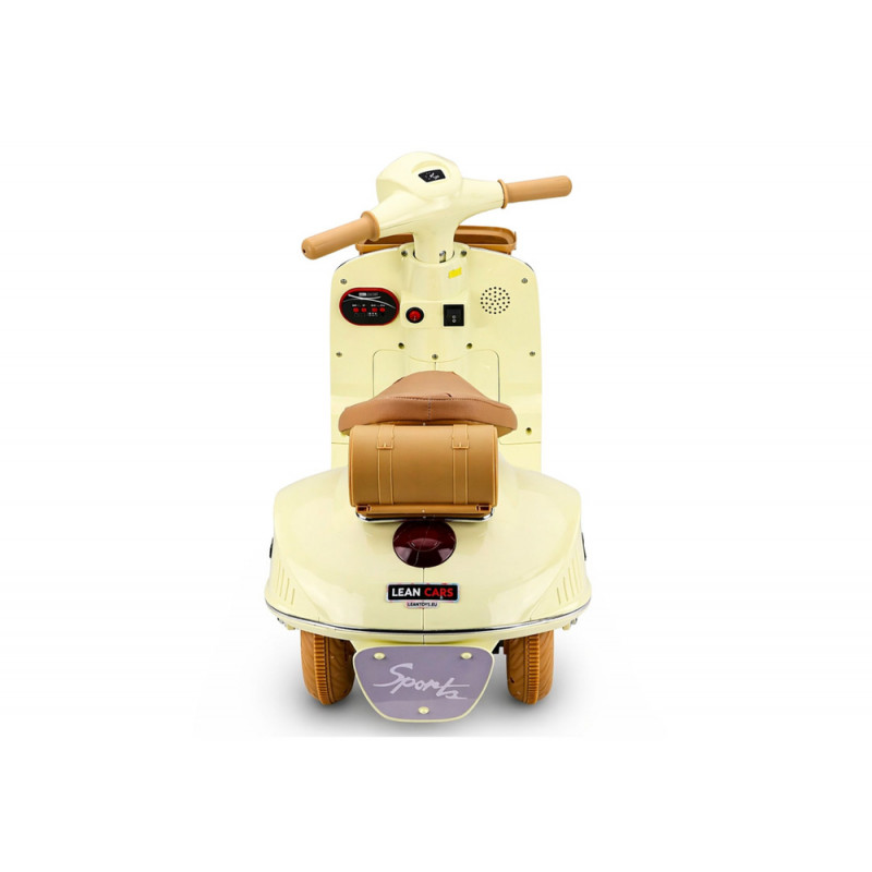 Lean Cars XW-03 Battery Scooter, 35 W, Beige