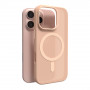 Puro Daylight MagSafe Silicone Case for iPhone 16 Pro Max, Beige