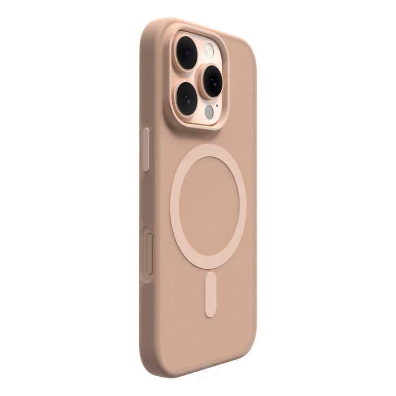 Puro Daylight MagSafe Silicone Case for iPhone 16 Pro Max, Beige