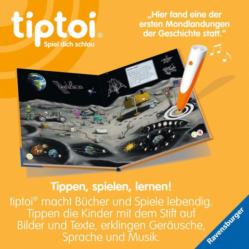 Ravensburger tiptoi Der Weltraum: Raumfahrt, Sterne und Planeten (49282)