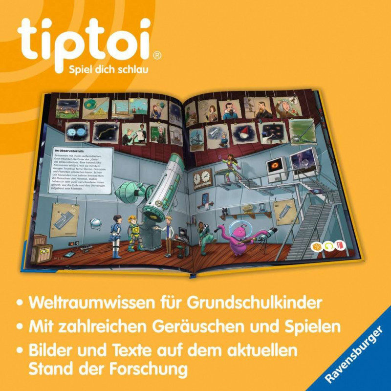 Ravensburger tiptoi Der Weltraum: Raumfahrt, Sterne und Planeten (49282)