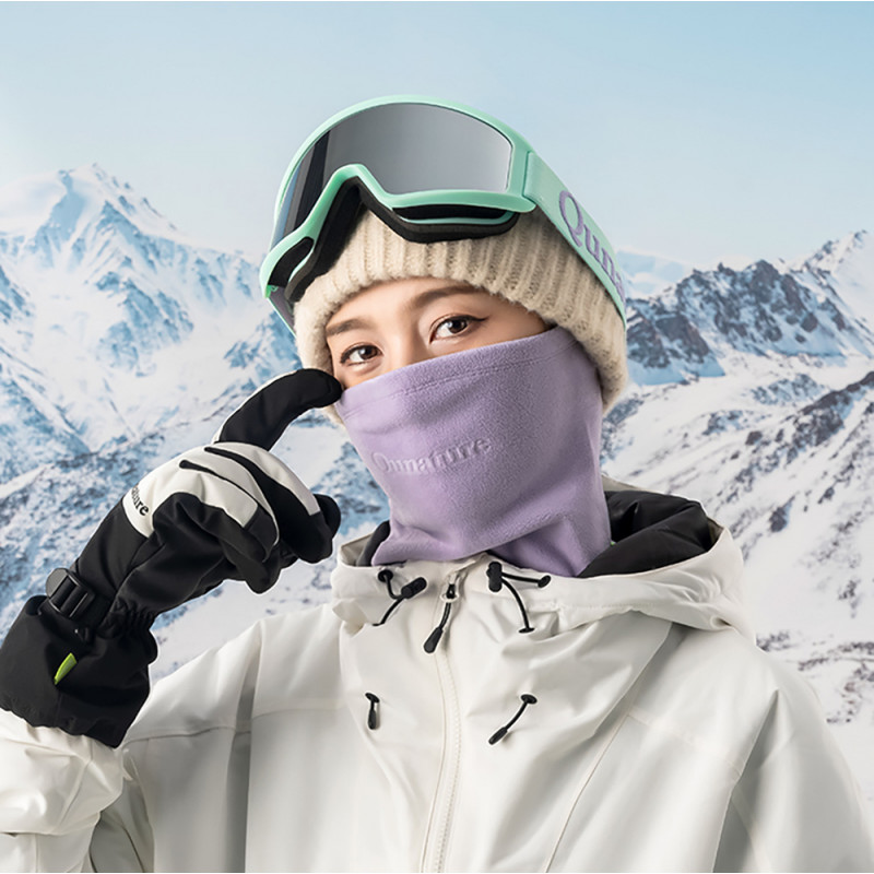 Qunature Oli ski neck warmer, size M, pink