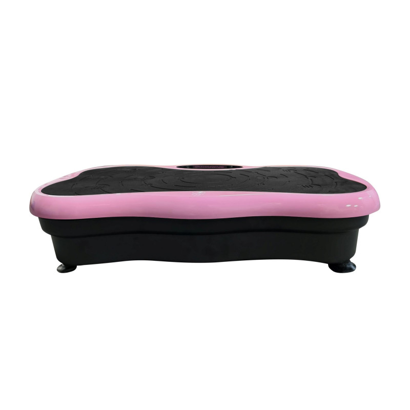 Extralink Moonwalk SpinMove Vibration Exercise Platform for Fitness, 200 W, pink