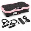 Extralink Moonwalk SpinMove Vibration Exercise Platform for Fitness, 200 W, pink