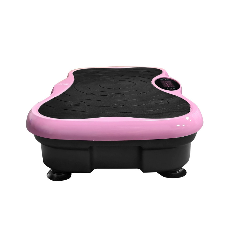 Extralink Moonwalk SpinMove Vibration Exercise Platform for Fitness, 200 W, pink