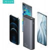 USAMS PB59 US-CD165 Power Bank 30000 mAh, 65 W, 2x QC3.0 + PD, black, with USB-C to USB-C cable