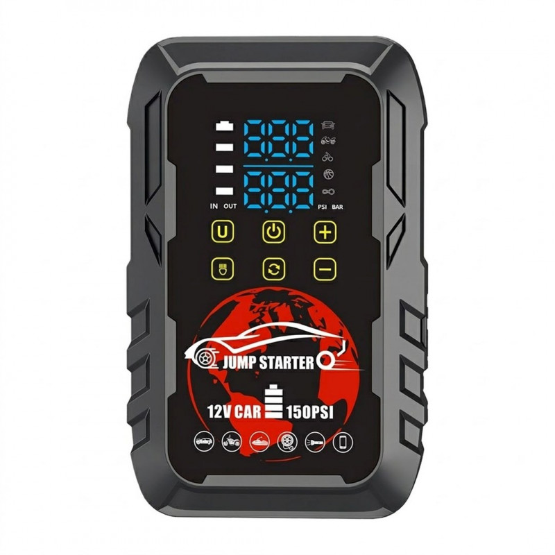 Extralink MaxJump 9 Xtreme 2-in-1 Jump Starter and Compressor, 8000 mAh