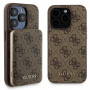 Guess GUBPM5P15X4GEMGW Hardcase for Apple iPhone 15 Pro Max + 5000 mAh MagSafe Power Bank, 4G Metal Logo, brown