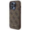 Guess GUBPM5P15X4GEMGW Hardcase for Apple iPhone 15 Pro Max + 5000 mAh MagSafe Power Bank, 4G Metal Logo, brown