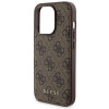 Guess GUBPM5P15X4GEMGW Hardcase for Apple iPhone 15 Pro Max + 5000 mAh MagSafe Power Bank, 4G Metal Logo, brown