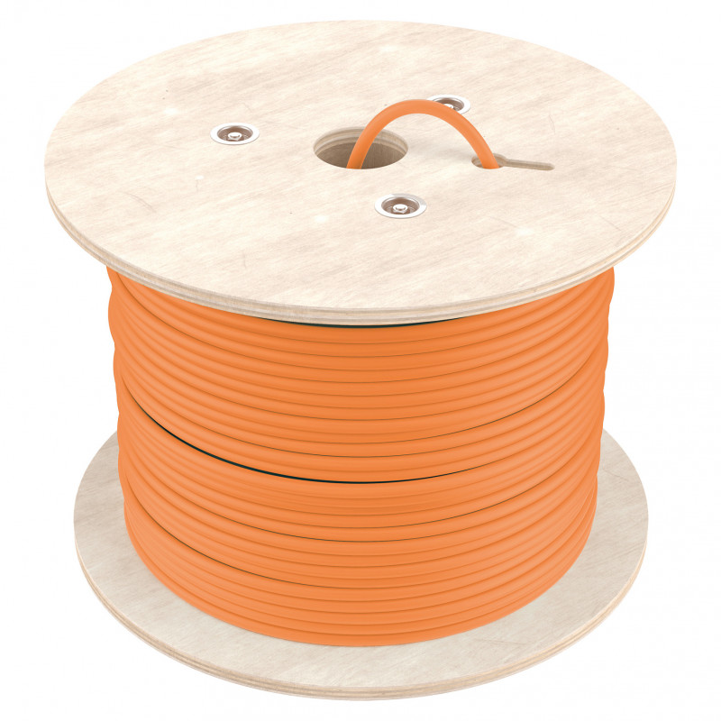 Equip 404553 Cat7 S/FTP Bulk Installation Cable, 1000 m, halogen-free (LSZH), Orange