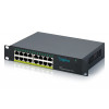 DIGITUS DN-95334 10 Gigabit 16-Port Unmanaged PoE+ Switch (120 W)