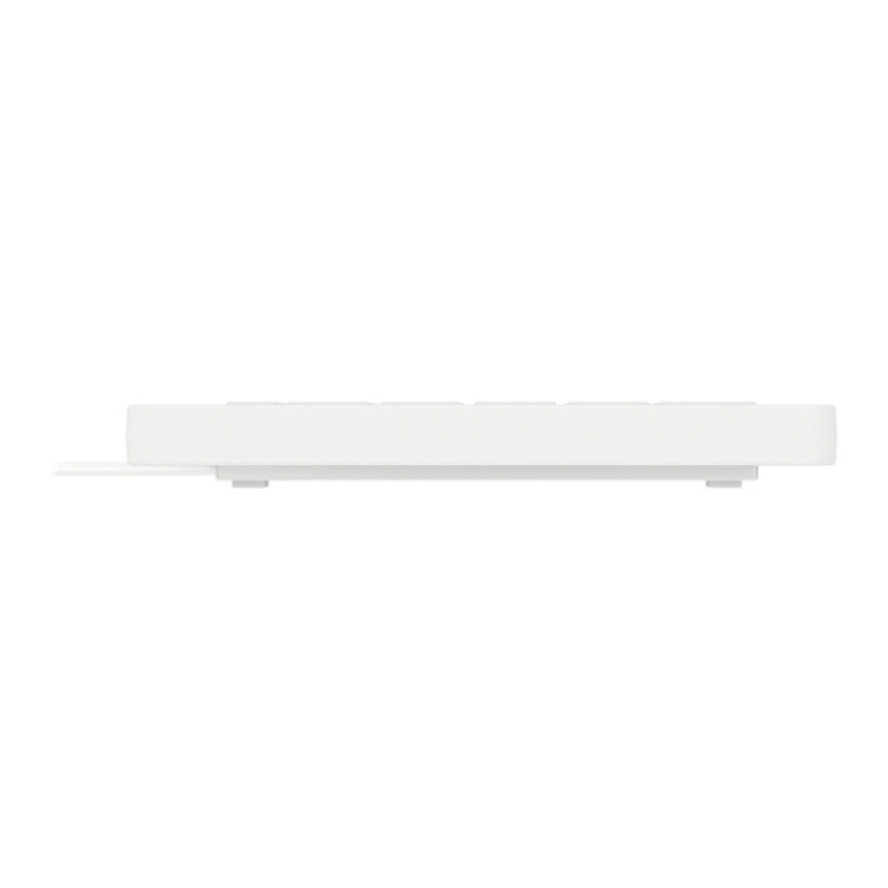 Active Key AK-C7412 USB Keyboard, French Layout, White