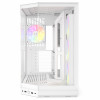 HYTE Y50 Snow White PC Case, White, Tempered Glass x 3