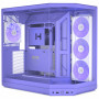 HYTE Y50 Taro Milk PC Case, Purple, Tempered Glass x 3