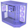 HYTE Y50 Taro Milk PC Case, Purple, Tempered Glass x 3