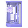 HYTE Y50 Taro Milk PC Case, Purple, Tempered Glass x 3