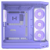 HYTE Y50 Taro Milk PC Case, Purple, Tempered Glass x 3