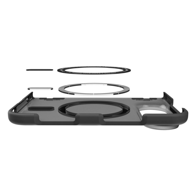 Spigen Ultra Hybrid Pro MagFit Case for Apple iPhone Duo, Frost Black