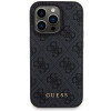 Guess GUBPM5P14L4GEMGK Apple iPhone 14 Pro Hardcase + 5000 mAh MagSafe Powerbank Bundle, 4G Metal Logo, black