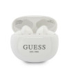 Guess GUTWS1CWHTWS Wireless In-Ear Headphones with Docking Station, Bluetooth 5.0, white