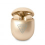 Guess GUTWST82TRD Wireless TWS In-Ear Headphones with Docking Station, Triangle Logo, Bluetooth 5.0, gold