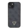 Guess GUHCP15MP4TDSCPK Apple iPhone 15 Plus / 14 Plus Hardcase, Crossbody 4G Metal Logo, Black