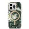Guess GUBPP14LHJEACSA Case + Wireless Charger Apple iPhone 14 Pro Green Hardcase, Jungle, MagSafe
