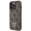 Guess GUHCP13LP4TDSCPW Apple iPhone 13/13 Pro brown hardcase, Crossbody 4G Metal Logo