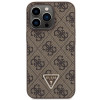Guess GUHCP13LP4TDSCPW Apple iPhone 13/13 Pro brown hardcase, Crossbody 4G Metal Logo