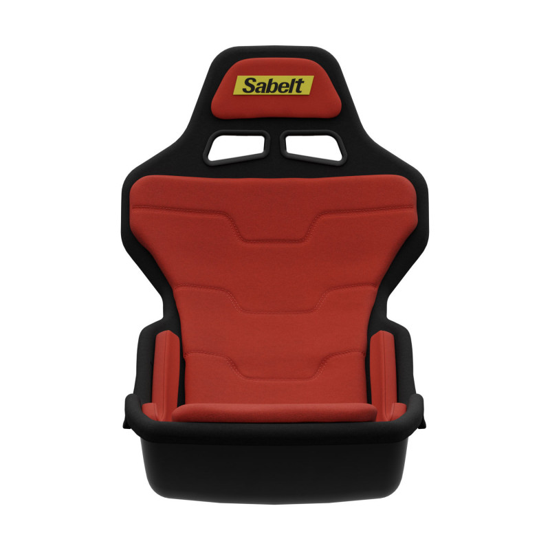 Sabelt SRP-1 Sim Racing Seat, fibreglass shell, formula design, padded, racing red