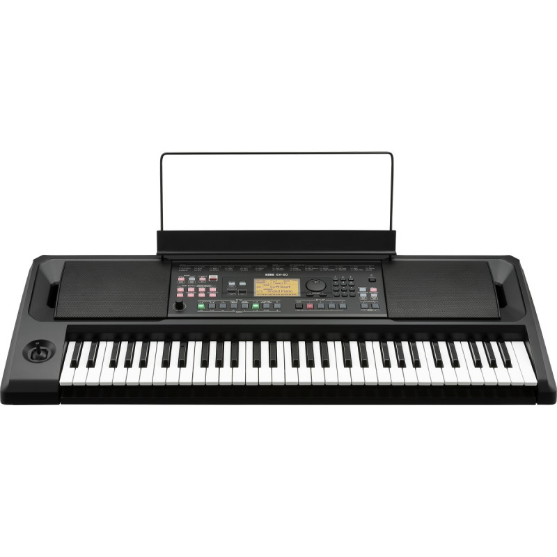 Korg EK-50 Electric Keyboard, digital synthesizer, 61 keys, black