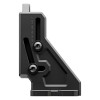 Simucube Wheelbase Mount v2 Bracket, -24 to +20 Degrees Tilt, Aluminium, Black