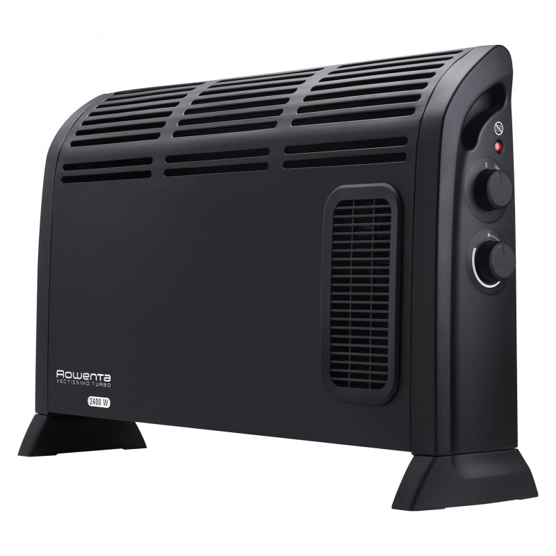 Rowenta Vectissimo Turbo CO3035F1 convector fan heater, 2400 W, black