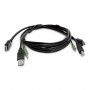 StarTech.com SKHDMMKVM-06-TAA TAA compliant HDMI KVM cable, USB 2.0, 3.5 mm audio, 1.8 m