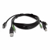 StarTech.com SKHDMMKVM-06-TAA TAA compliant HDMI KVM cable, USB 2.0, 3.5 mm audio, 1.8 m