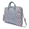 Guess GCube Stripes GUCB15HGCFSEB laptop bag, up to 16 inch, blue