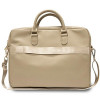 Guess GUCB15ZPGSTEGD 16-inch Laptop Bag, Triangle 4G, light gold