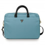 Guess GUCB15NTMLLB Laptop Bag up to 16 inch, Nylon Triangle Logo, blue