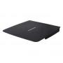 B-Tech BT7033/B Small AV Accessory Shelf (Steel) for Collar Mounting, 300 x 300 mm, black