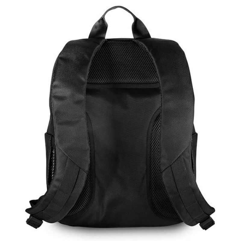 BMW BMBPCO15CAPRBK Backpack, 16 inch, black Carbon Red Stripe