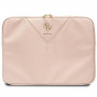 Guess GUCS14ZPGSTEGP Laptop Sleeve, 14 inch, Triangle 4G, pink