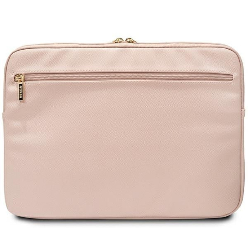 Guess GUCS14ZPGSTEGP Laptop Sleeve, 14 inch, Triangle 4G, pink