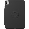 UNIQ Rovus Snapmount Magnetic 360 Rotating Detachable Tablet Case for Apple iPad Pro 11 2024, black