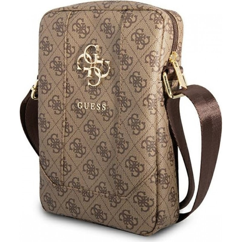 Guess GUTB10G4GFBR Tablet Case, 10 inch, brown 4G Big Metal Logo