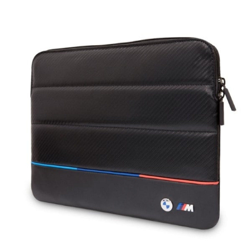 BMW BMCS14PUCARTCBK Laptop Sleeve, 14 inch, black Carbon Tricolor