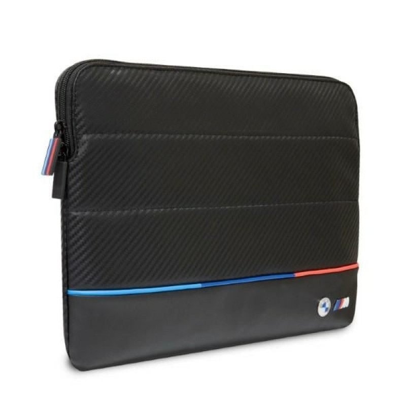BMW BMCS14PUCARTCBK Laptop Sleeve, 14 inch, black Carbon Tricolor