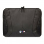 BMW BMCS14SPCTFK Laptop Sleeve, 14 inch, black Carbon&Perforated