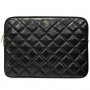 Guess GUCS14ZPSQSSGK Laptop Sleeve, 14 inch, Quilted 4G, black